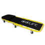 CCLIFE 2 en 1 Chariot de Visite Pliable Tabouret d'atelier pour Voiture avec 6 Roues 360° Max.150kg