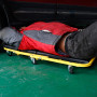 CCLIFE 2 en 1 Chariot de Visite Pliable Tabouret d'atelier pour Voiture avec 6 Roues 360° Max.150kg