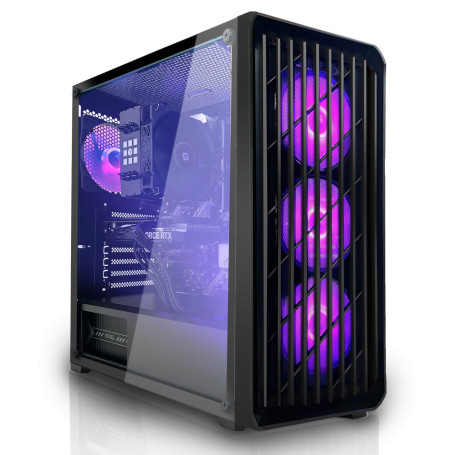 SYSTEMTREFF PC Gamer Basique AMD Ryzen 7 5800X 8x4.7GHz | Nvidia RTX 3050 6GB | 512Go M.2 NVMe + 1To SSD | 16Go DDR4 RAM | Windo