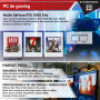 SYSTEMTREFF PC Gamer Basique AMD Ryzen 5 5600 6x4.4GHz | Nvidia RTX 3050 6GB | 1To M.2 NVMe | 16Go DDR4 RAM | Windows 11 | Ordin