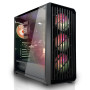 SYSTEMTREFF PC Gamer Basique AMD Ryzen 7 5700G 8x4.6GHz | AMD Radeon RX Vega 8 | 1To M.2 NVMe + 1To HDD | 32Go DDR4 RAM | Window