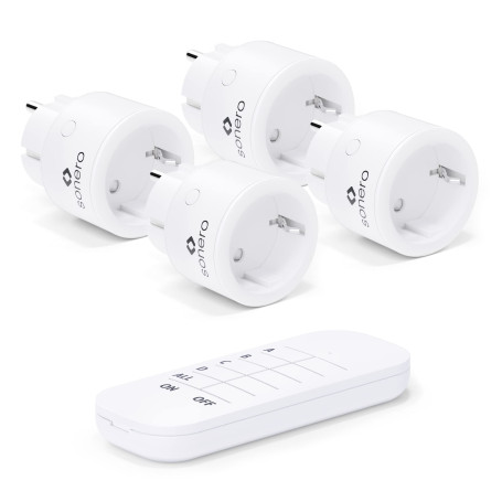 Sonero Jeu de Prises sans Fil 2300 Watts | 1x télécommande