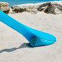 SoBuy Abri de Plage Lycra Polyester UPF30, Tente de Plage Portable, Parasol de Plage, Ombre Tente, Auvent de Plage avec Sac de T