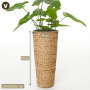 GEWO Family & Friends Lot de 4 Raquettes de Tennis de Table pour Loisirs et Loisirs avec 8 balles de Tennis de Table et Sac de R