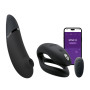 Womanizer Lust & Luxury Boîte Collector | Suceur de Clitoris 3D Pleasure Air et Vibromasseur Télécommandé pour Femmes | Vibromas
