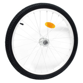 WilTec Roue de Secours pour remorque vélo Chien