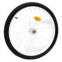 WilTec Roue de Secours pour remorque vélo Chien