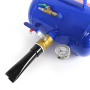 WilTec Booster de pneus 32,5 L Canon à air 10 Bars Max. Gonfleur de pneus à air comprimé Compresseur Jante Montage Gonfleur de P