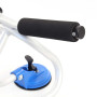 Porte-Kayak avec Ventouses Support Rouleaux de Chargement Aide Embarcation 100kg Toit de Voiture Alu