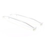 XPOtool Wiltec Kit 2X Arceau réglable de 100 à 145 mm en Aluminium pour bâches de remorque Support de Housse Accessoire Sécurité