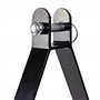 WilTec Triangle d’attelage 610 mm Barre Remorquage Agricole Rail Triangulaire Cat. 1 Anti-Rotation