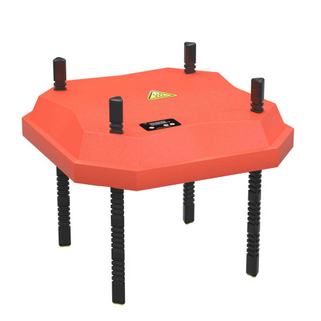 Fudajo Panneau chauffant – 25 x 25 cm – 30 W – pour élevage de 20 poussins au max. – Plaque de chauffage – éleveuse d'oisillons