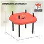 Fudajo Panneau chauffant – 25 x 25 cm – 30 W – pour élevage de 20 poussins au max. – Plaque de chauffage – éleveuse d'oisillons 