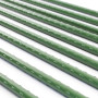 Toboli Lot de 10x Tuteurs Plantes – Ø 8 x 600 mm – en Vert – en Métal – Support de Légumes Fleurs grimpantes – Piquets Attache T