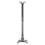 Toboli Support Universel pour vidéo-projecteur 20kg Fixation au Plafond, au Mur 43-65cm Bras pivotant Fixation Écran videoprojec