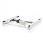 WilTec Cadre de Superposition pour Machine à Laver – 605 x 540 x 75 mm – Charge Max. 150 kg – avec Tablette coulissante Angulair