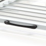 WilTec Cadre de Superposition pour Machine à Laver – 605 x 545 x 75 mm – Charge Max. 150 kg – avec Tablette coulissante Angulair