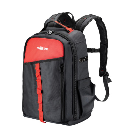 Wiltec Sac à dos à outils multipoches