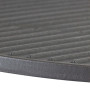 Wiltec Set 2x Plaque de gril BBQ semi-circulaire – 55 x 26,5 x 1,5 cm – en Fonte – Barbecue Charbon de bois ou à gaz – Grillade 