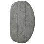 vhbw 2x Housses de rechange compatible avec Leifheit CleanTenso nettoyeur à vapeur, balai vapeur - microfibre, gris