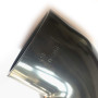 VMC Raccord coudé en PVC - 63 mm - Angle de 45° - Classe de pression PN 10 = 10 bar - Conforme à la norme DIN 8063 - Avec 2 manc