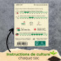 Lot de 10 variétés de graines de fleurs comestibles bio - Graines résistantes aux graines, fleurs comestibles, ensemble de tourn