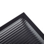 Lindby Plafonnier Bolgar (protégé contre les projections d'eau (moderne) en noir en métal (1 ampoule, E27) – Plafonnier encastra