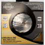 Lame de scie circulaire 200 x 20 mm pour bois avec 60 dents TCT inclinées et découpes laser pour réduire le bruit