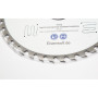 Lame de scie circulaire de qualité supérieure - 160 x 16 mm - Pour bois - Avec 40 dents TCT inclinées et découpes laser pour réd