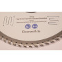 Lame de scie circulaire de qualité supérieure - 160 x 16 mm - Pour bois - Avec 40 dents TCT inclinées et découpes laser pour réd