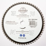 Lame de scie circulaire de qualité supérieure - 200 x 20 mm - Pour bois - Avec 60 dents TCT inclinées et découpes laser pour réd
