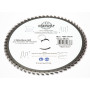 Lame de scie circulaire de qualité supérieure - 200 x 20 mm - Pour bois - Avec 60 dents TCT inclinées et découpes laser pour réd