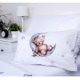 Theonoi Parure de lit complète pour enfant - Housse de couette 100 x 135 cm et taie d'oreiller 40 x 60 cm - En coton - Certifié 