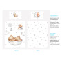 Theonoi Parure de lit complète pour enfant - Housse de couette 100 x 135 cm et taie d'oreiller 40 x 60 cm - En coton - Certifié 