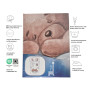 Theonoi Parure de lit complète pour enfant - Housse de couette 100 x 135 cm et taie d'oreiller 40 x 60 cm - En coton - Certifié 