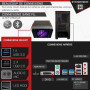 SYSTEMTREFF PC Gamer Basique AMD Ryzen 5 5600 6x4.4GHz | AMD Radeon RX 6600 | 512Go M.2 NVMe | 16Go DDR4 RAM | Windows 11 | Ordi