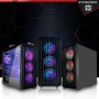 SYSTEMTREFF PC Gamer Basique AMD Ryzen 5 5600 6x4.4GHz | AMD Radeon RX 6600 | 512Go M.2 NVMe | 16Go DDR4 RAM | Windows 11 | Ordi