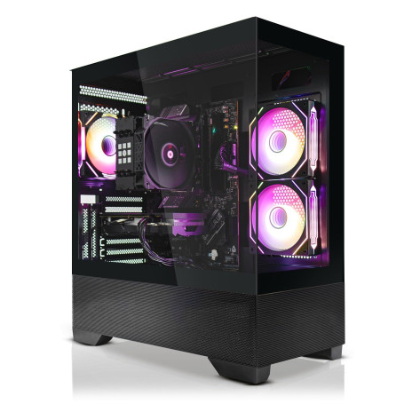 SYSTEMTREFF PC Gamer AMD Ryzen 9 5900X 12x4.8GHz | AMD Radeon RX 7600XT 16GB | 1To M.2 NVMe | 32Go DDR4 RAM | Windows 11 | Ordin