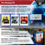 SYSTEMTREFF PC Gamer AMD Ryzen 9 5900X 12x4.8GHz | AMD Radeon RX 7600XT 16GB | 1To M.2 NVMe | 32Go DDR4 RAM | Windows 11 | Ordin