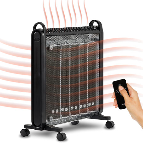 Arebos Mica Convecteur 2000 W | chauffage électrique | chauffage par convecteurs | chauffage électrique mobile à économie d'éner