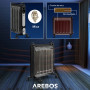 Arebos Mica Convecteur 2000 W | chauffage électrique | chauffage par convecteurs | chauffage électrique mobile à économie d'éner