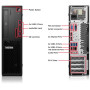 Lenovo - PC Rapide avec Intel Core i7 6700 - Ordinateur de Bureau + Ordinateur pour Le Bureau et Le Home Office avec 4 GHz - 32 