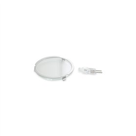 DEKAROX Lampe halogène avec couvercle 20 W 12 V pour hotte aspirante Bosch Siemens Neff 629022 00629022