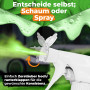 Qindoo Nettoyant pour robot tondeuse à gazon, nettoyage de la chambre de coupe, spray de nettoyage pour enlever l'herbe séchée, 