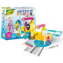 COIL Coffret de tir Blaster pour Enfants – Canard XXL avec Effets sonores et Lumineux et marqueur LCD, Comprenant 2 Pistolets à 