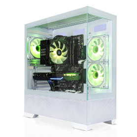 SYSTEMTREFF PC Gamer Basique AMD Ryzen 5 5600 6x4.4GHz | Nvidia RTX 3050 6GB | 1To M.2 NVMe | 16Go DDR4 RAM | Windows 11 | Ordin