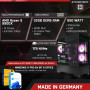 SYSTEMTREFF PC Gamer High-End AMD Ryzen 9 9900X 12x5.6GHz | Nvidia RTX 5060 TI 16GB | 1To M.2 NVMe | 32Go DDR5 RAM | Windows 11 