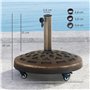 support de parasol rond