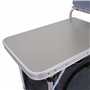 CampFeuer Meuble de Camping Aluminium Cuisine, 171 x 111 x 48 cm, Armoire Pliable avec Protection Anti-éclaboussures, de Nombreu