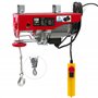 Arebos Treuil Palan électrique | 400/800 kg | 1300W | Treuil Palan à Chaine à Levier | Treuil palan à Ascenseur levage pour avec